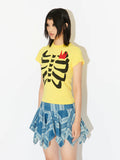 LOVERBOY BY CHARLES JEFFREY GRAPHIC BABY TEE