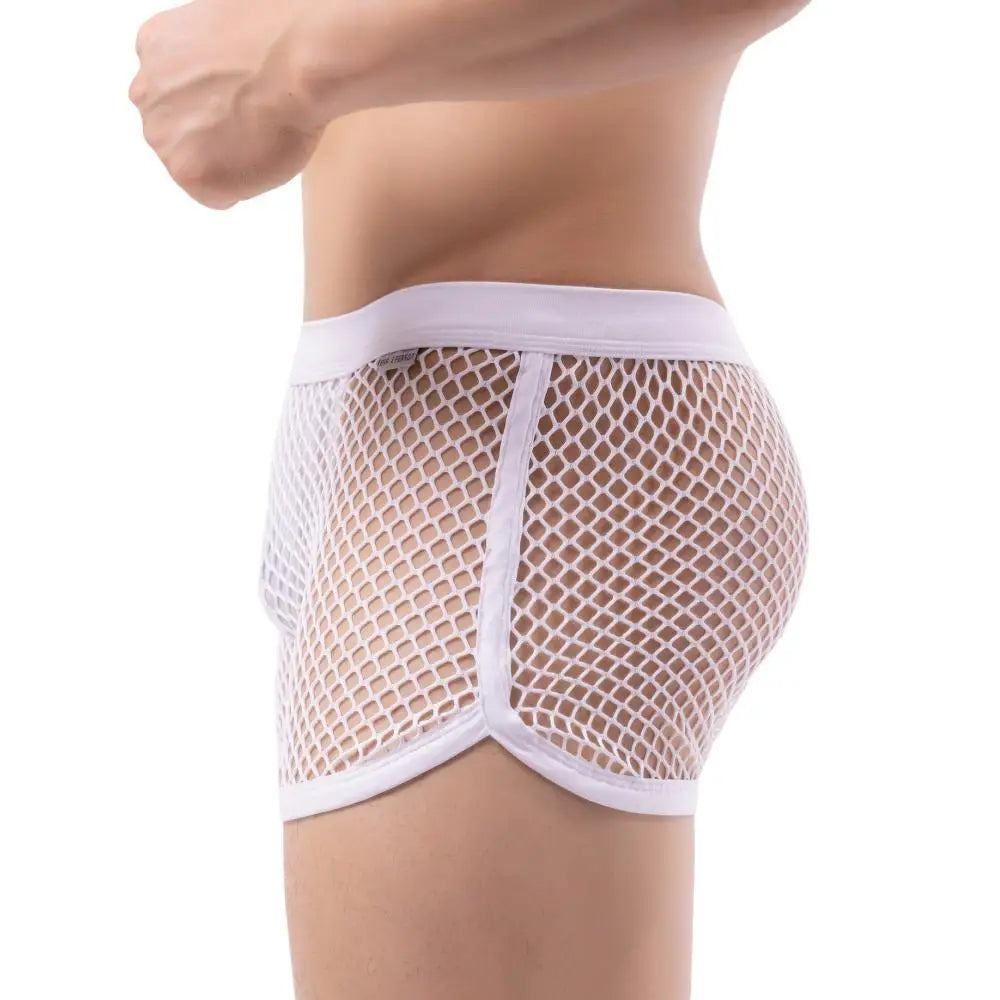 100% See-through Mesh Trunks
