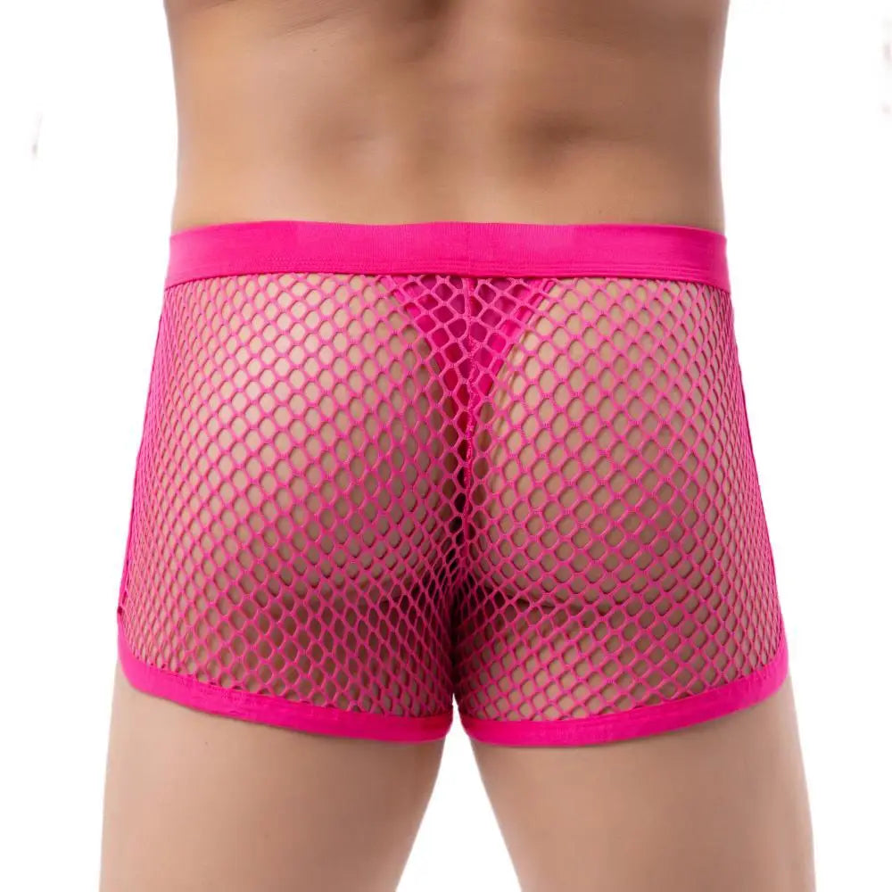 100% See-through Mesh Trunks