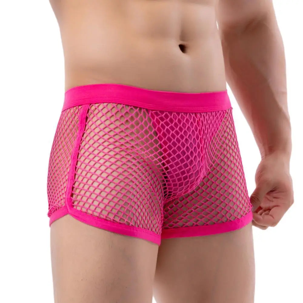 100% See-through Mesh Trunks