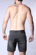CellBlock 13 Saddleback Denim Short - Black