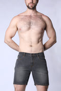 CellBlock 13 Saddleback Denim Short - Black
