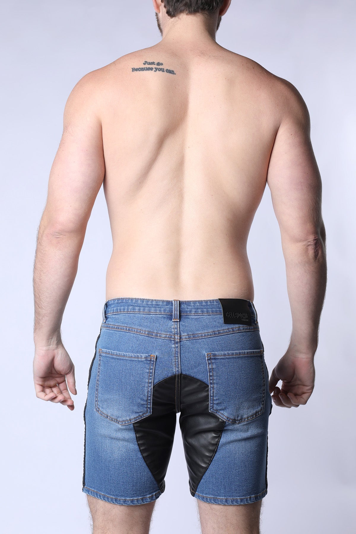 CellBlock 13 Saddleback Denim Short - Light Blue