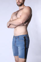 CellBlock 13 Saddleback Denim Short - Light Blue