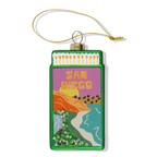 Matchbook Ornament - San Diego