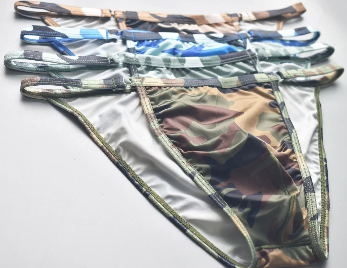 Military Camo Slim Briefs