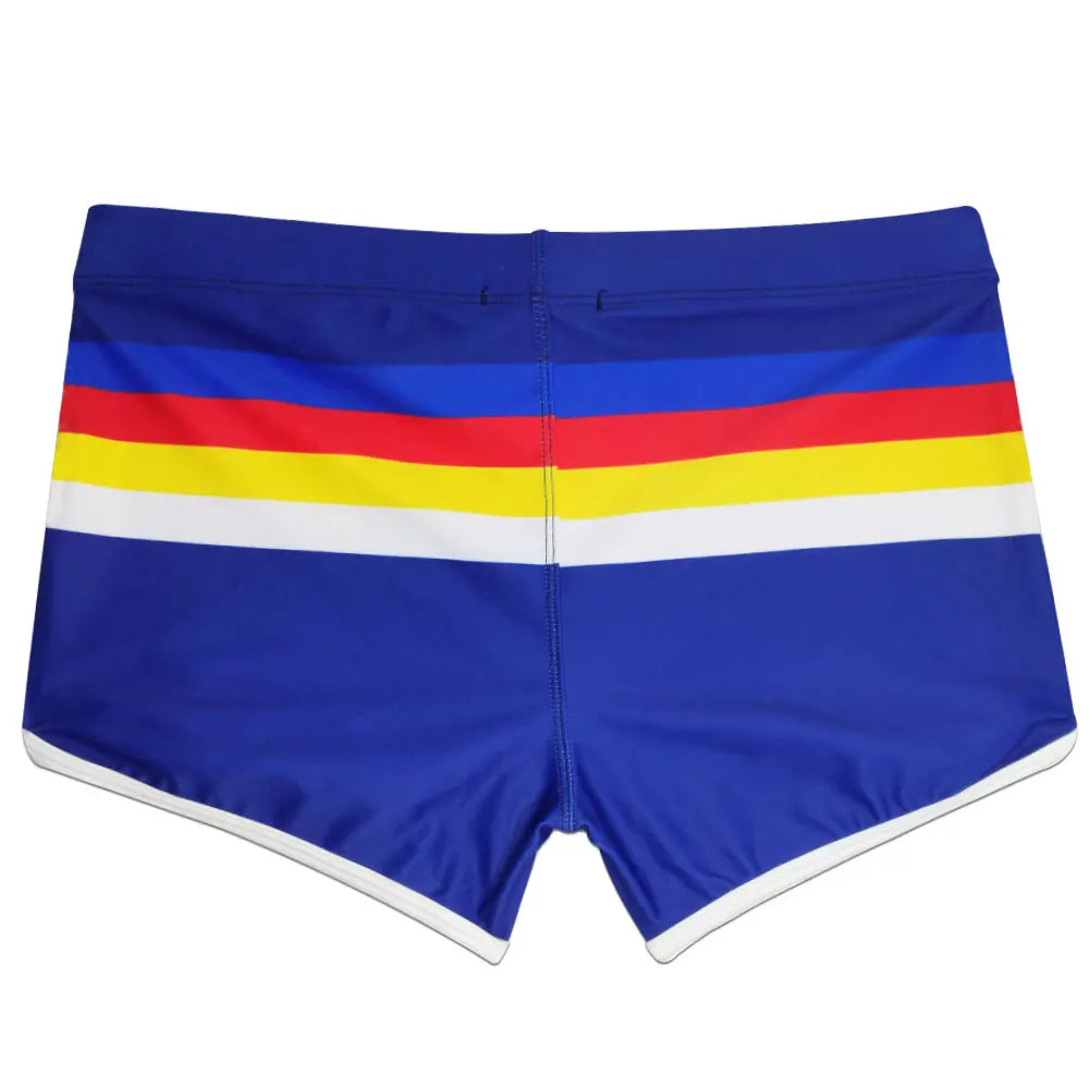 Retro Stripes Swim Trunk