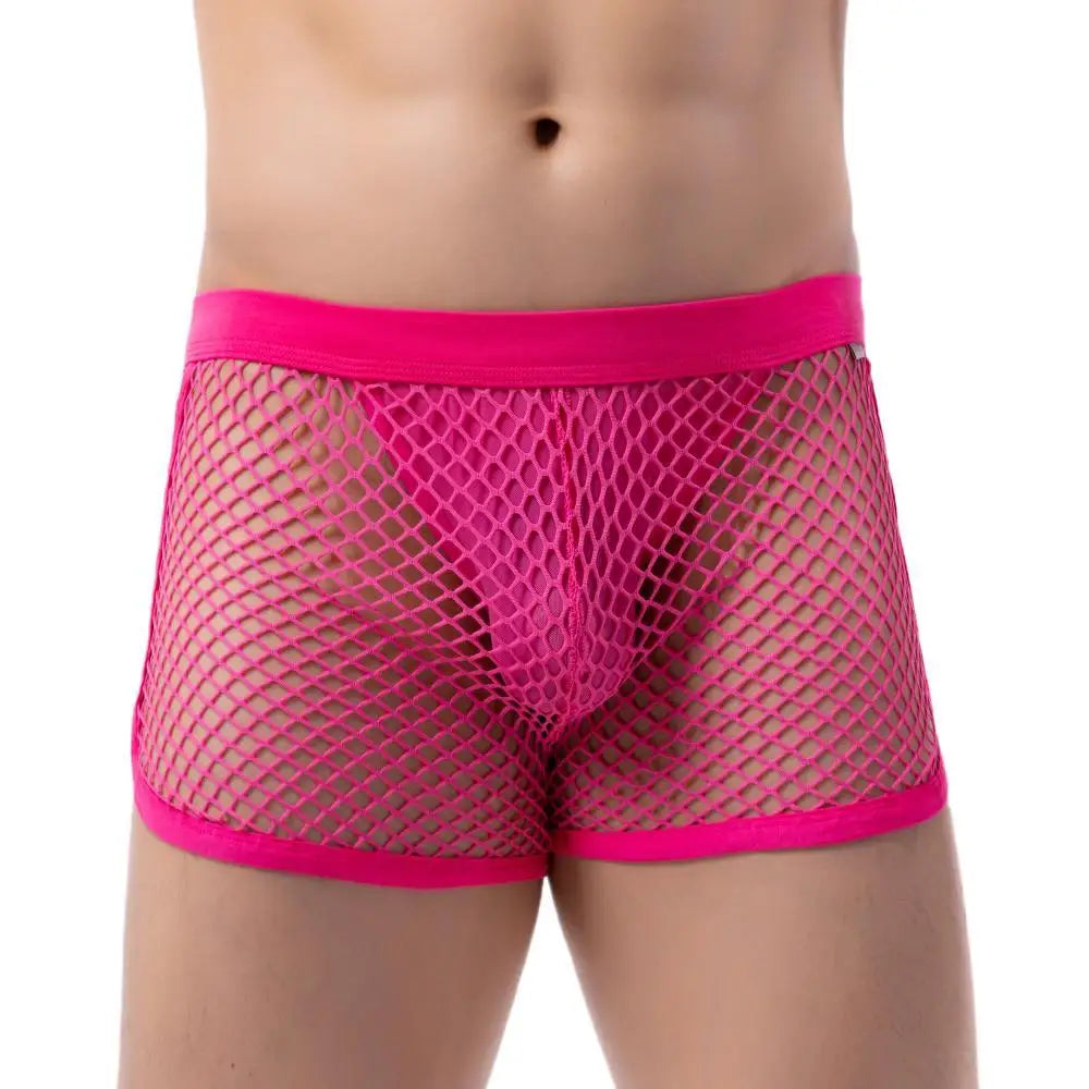 100% See-through Mesh Trunks