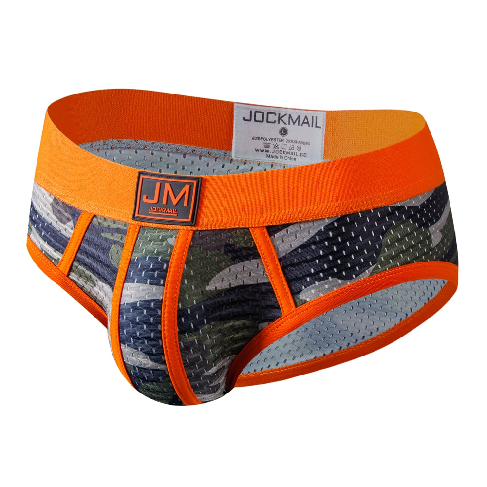 Jockmail Camo Mesh Brief