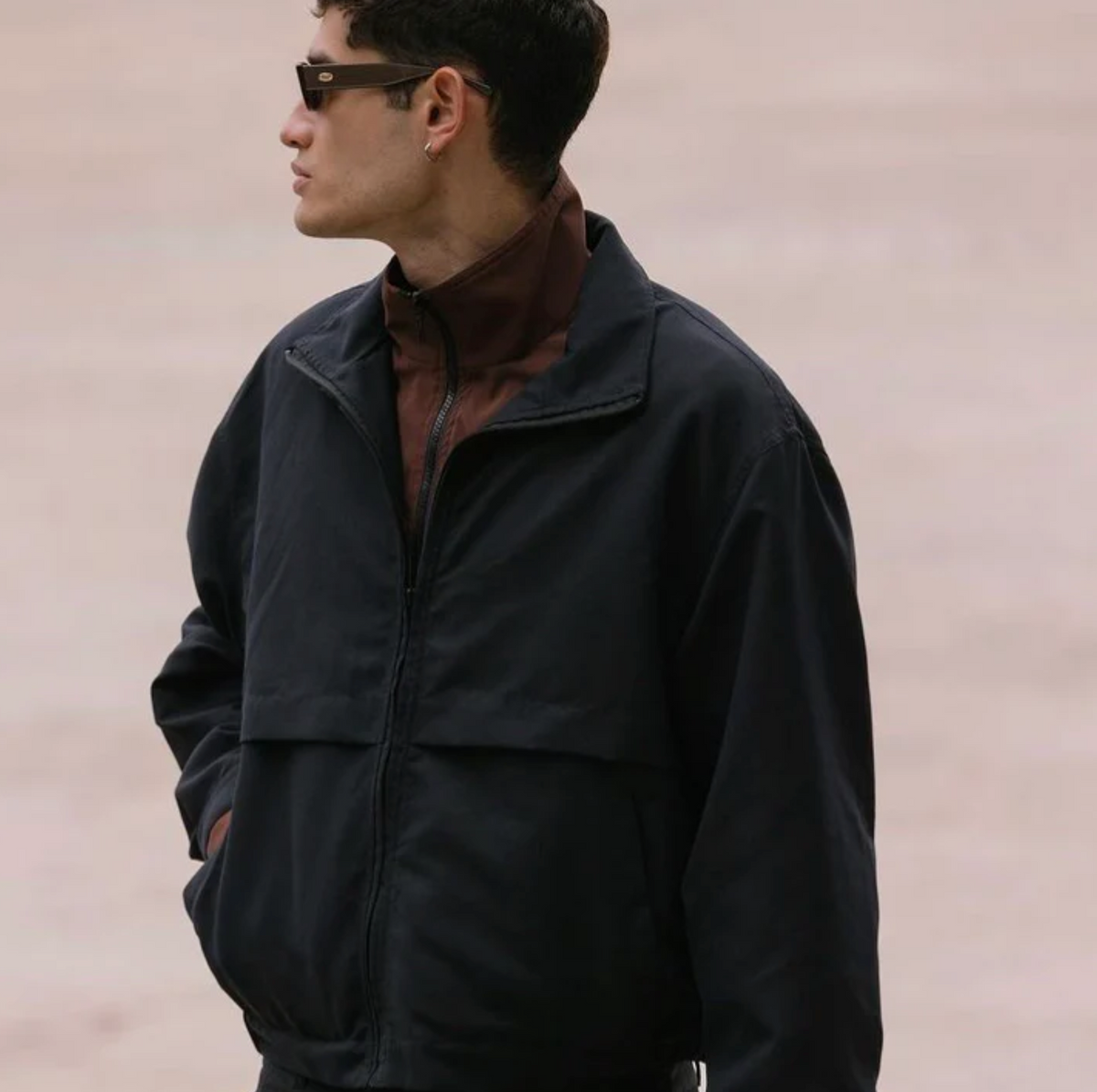 NUDD LABS BOMBER JACKET BLACK