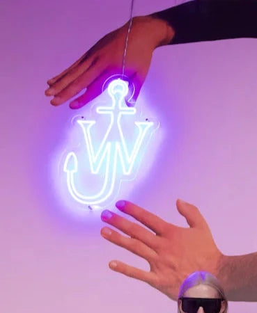 JW Anderson Anchor Acrylic Neon Sign