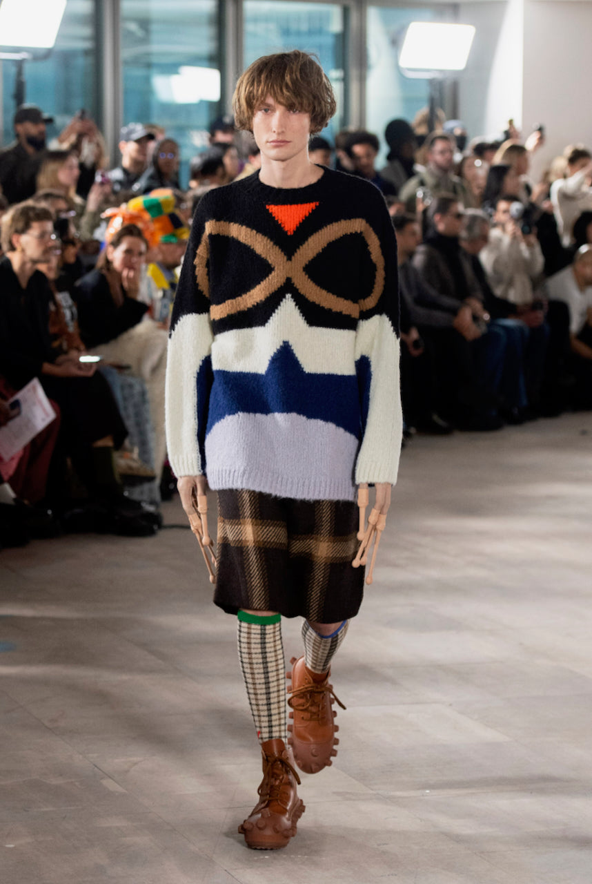 Walter Van Beirendonck FACE KNIT