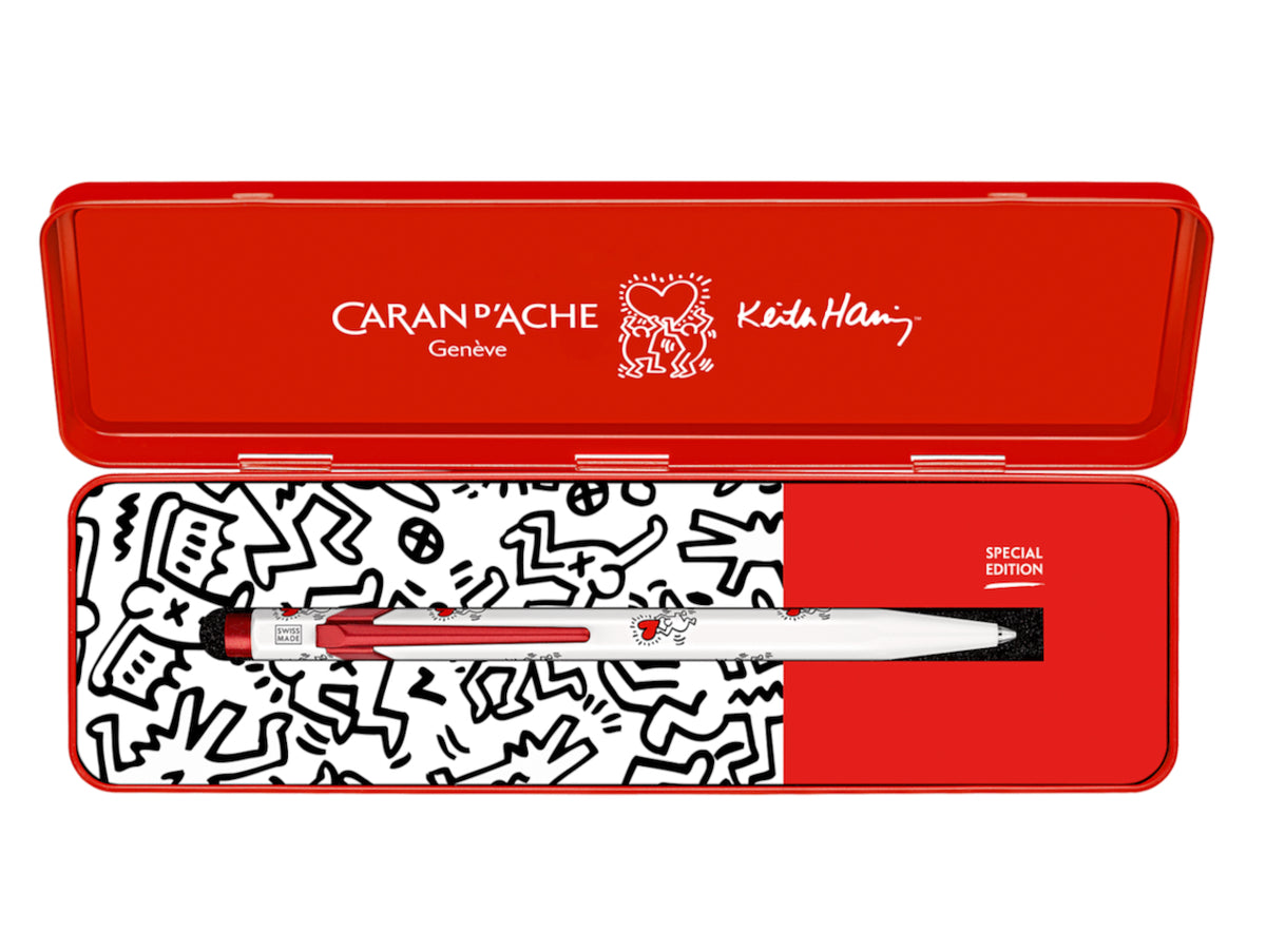 Keith Haring Ballpoint Pen 849™ White in Metal Box