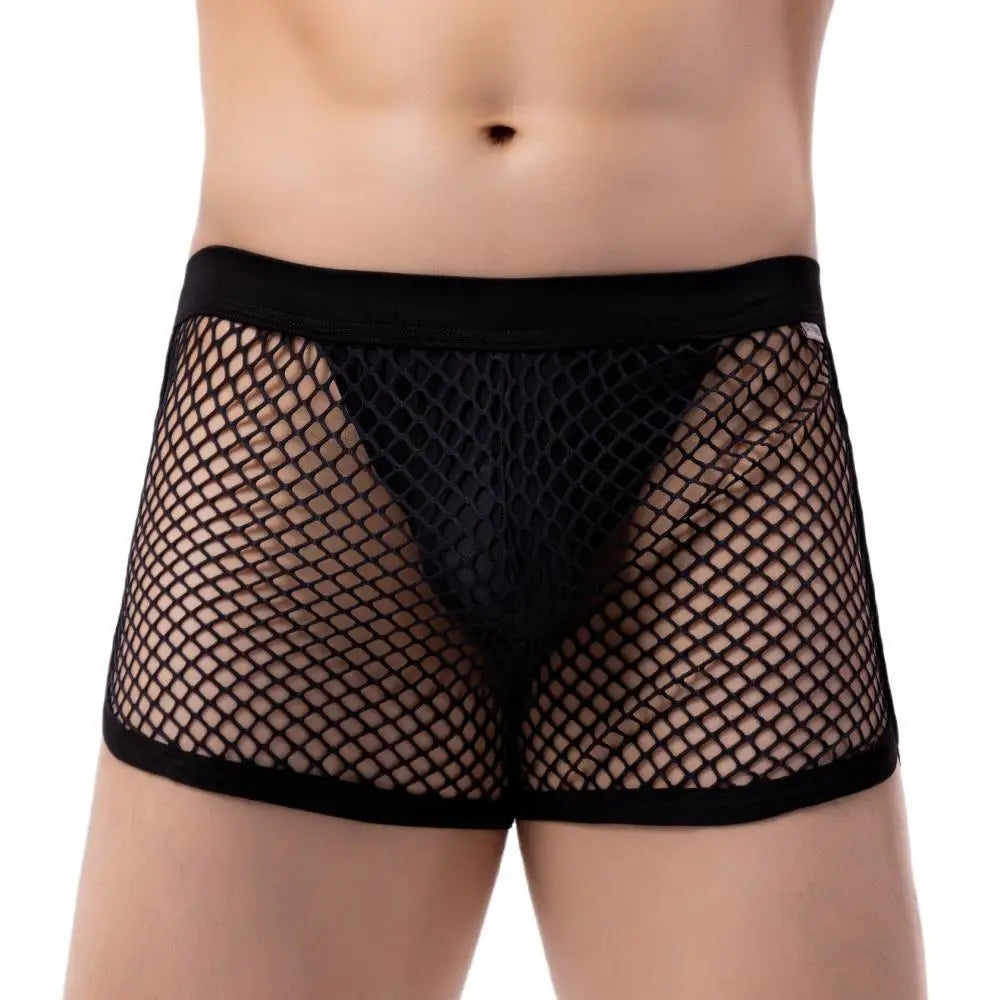 100% See-through Mesh Trunks