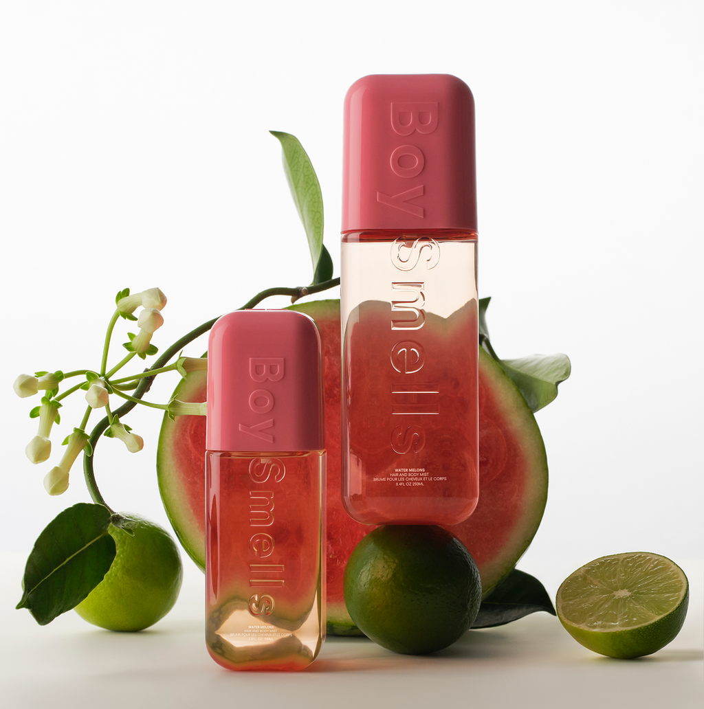 BOY SMELLS WATER MELONS TRAVEL MIST
