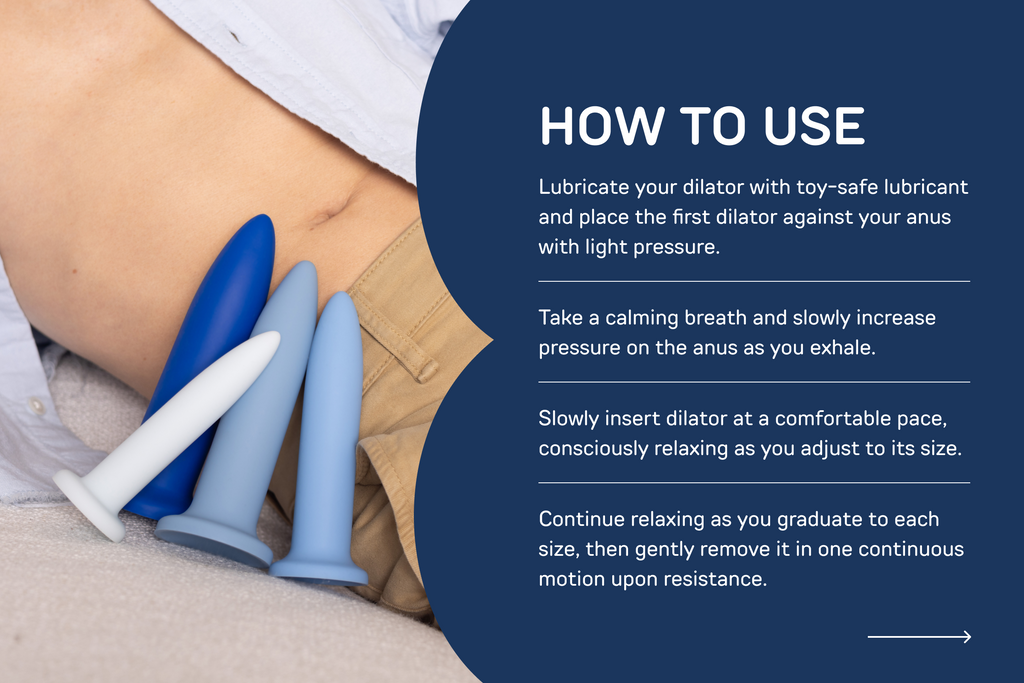 Future Method Silicone Anal Dilator Set