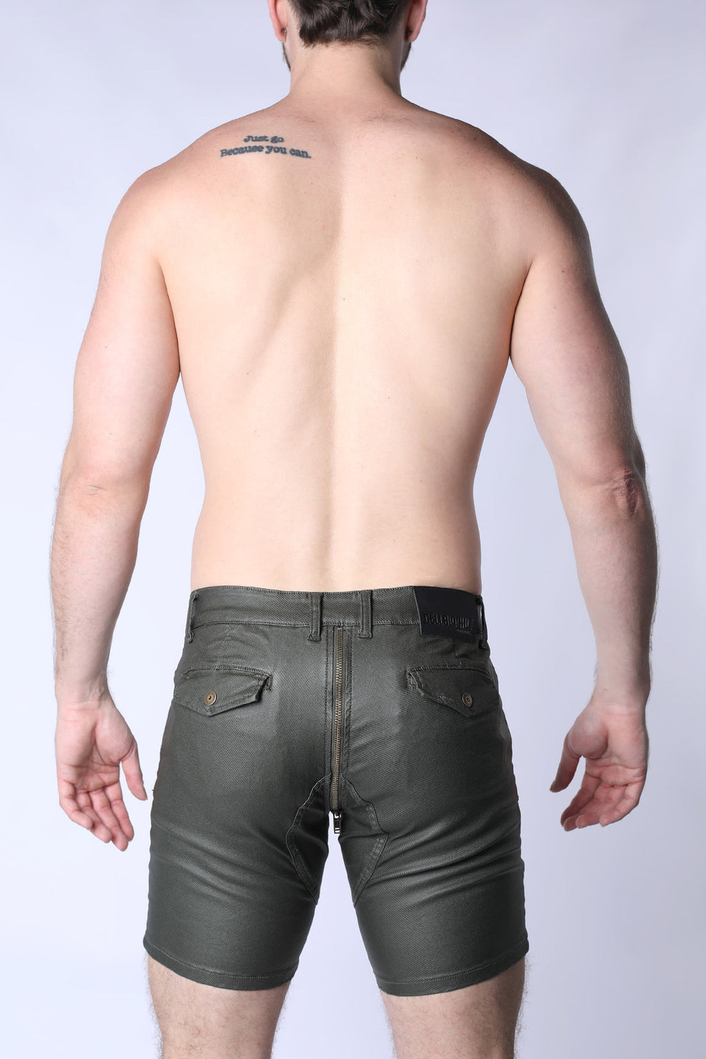 CELLBLOCK 13 Slick Carpenter V2 Zipper Short - Army Green