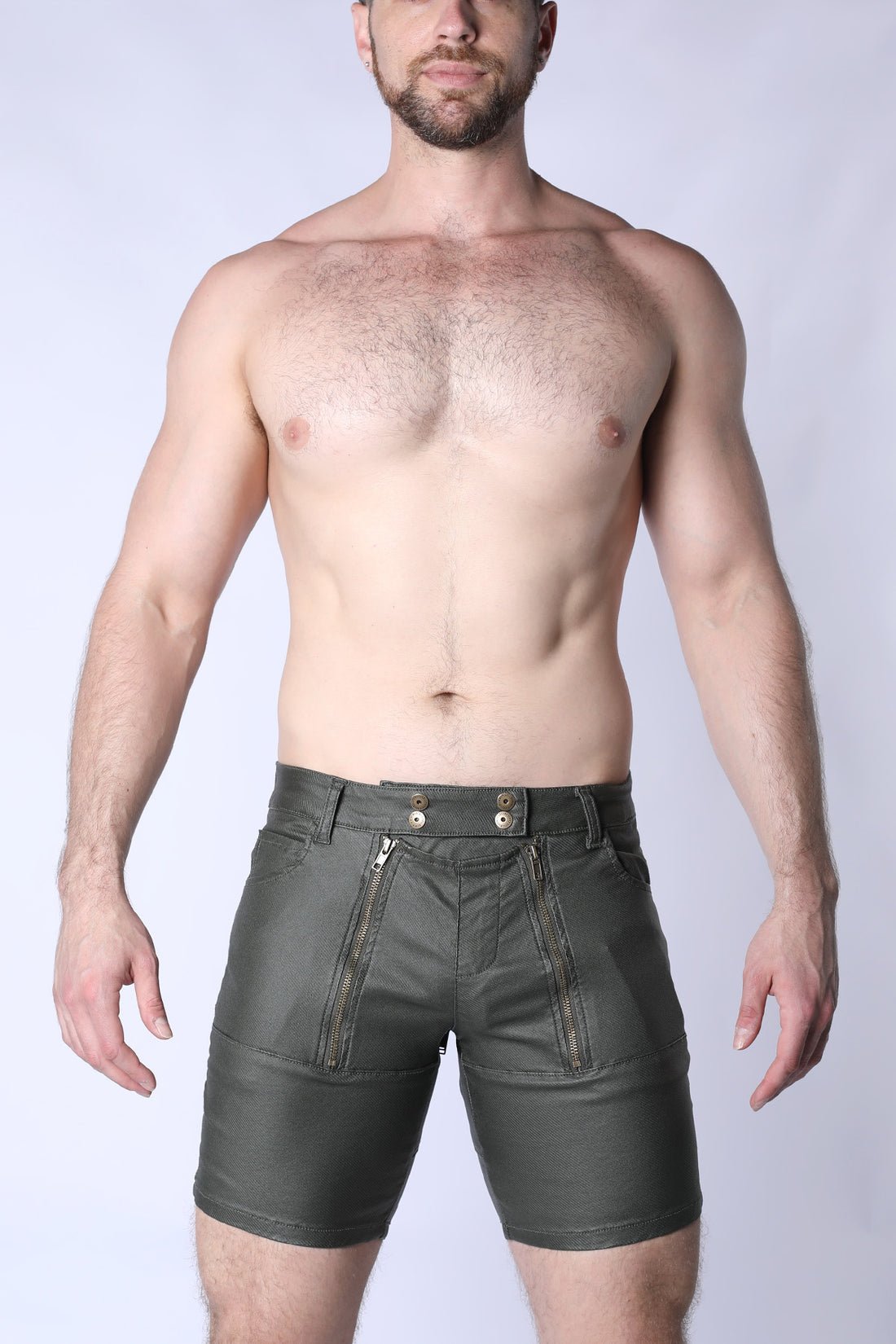 CELLBLOCK 13 Slick Carpenter V2 Zipper Short - Army Green