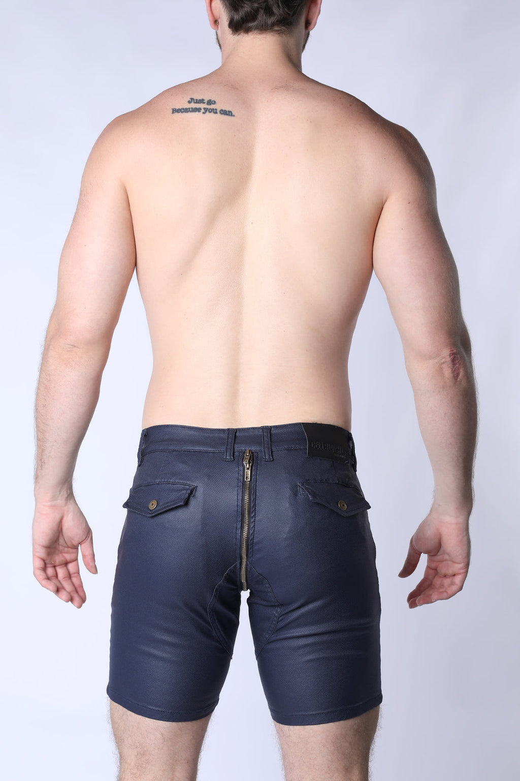 CELLBLOCK 13 Slick Carpenter V2 Zipper Short - Navy