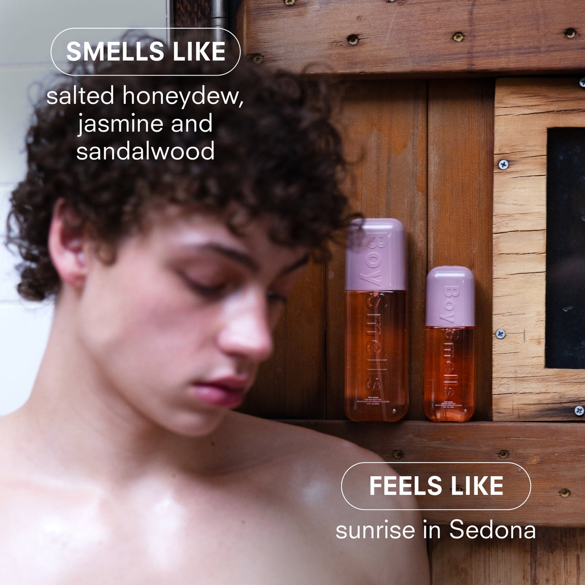 BOY SMELLS SOFT WOOD BODY MIST