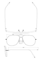 Mahogany Vintage Aviators