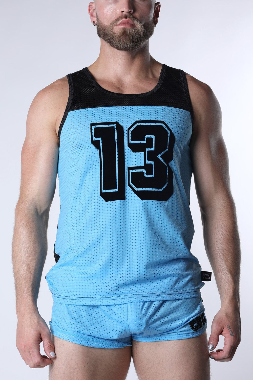 CELLBLOCK 13 Starter Mesh Tank Top - Blue