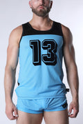 CELLBLOCK 13 Starter Mesh Tank Top - Blue