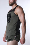 CELLBLOCK 13 Starter Mesh Tank Top - Green