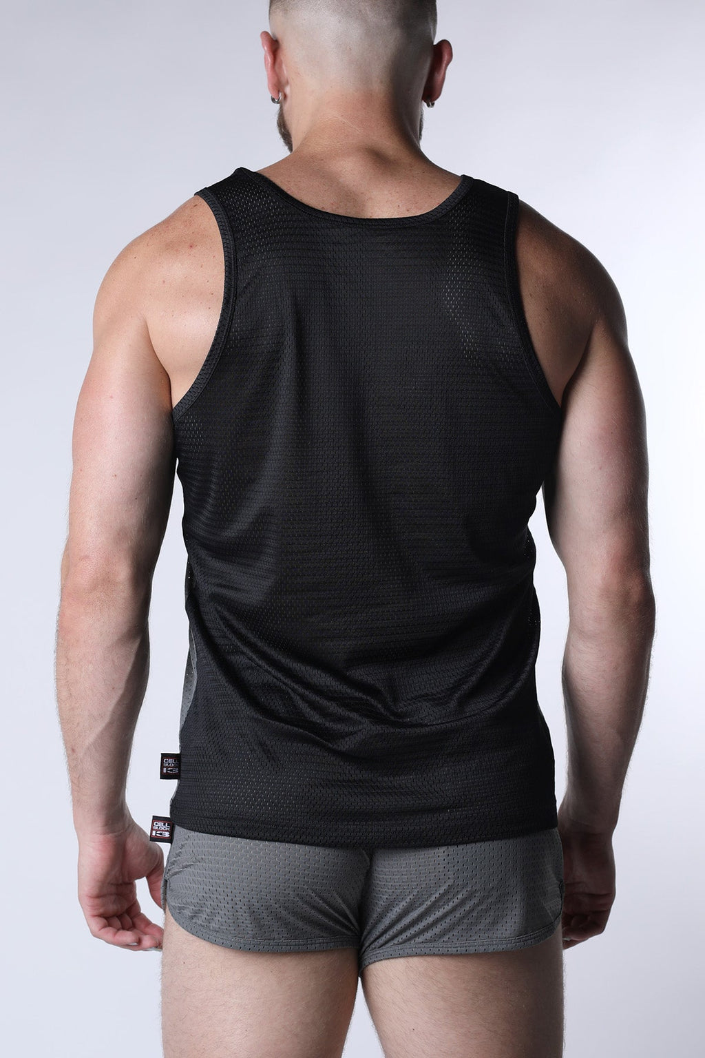CELLBLOCK 13 Starter Mesh Tank Top - Gray