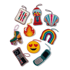 Needlepoint Icon Ornament - Seashell