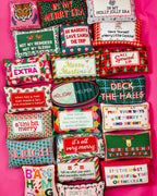 Deck the Halls Needlepoint Pillow