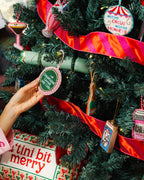 Needlepoint Ornament - Caviar Cash