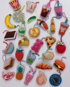 Needlepoint Icon Ornament - Peach