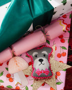 Needlepoint Icon Ornament - Schnauzer