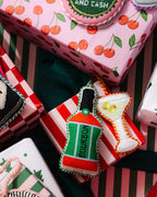 Needlepoint Icon Ornament - Bourbon