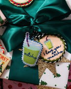 Needlepoint Icon Ornament - Matcha