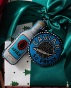 Needlepoint Icon Ornament - Vodka Bottle