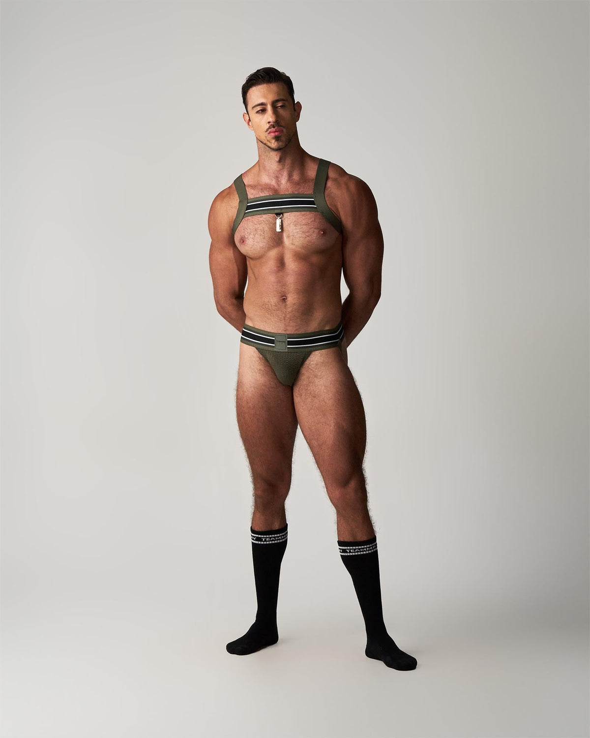 TEAMM8 Locker Room Harness - Khaki