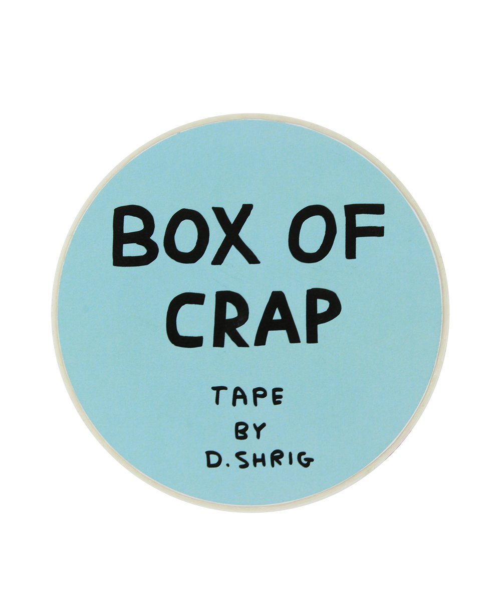 Box of Cr*p Packing Tape by David Shrigley x Third Drawer Down