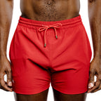 Red Swim Gym Short