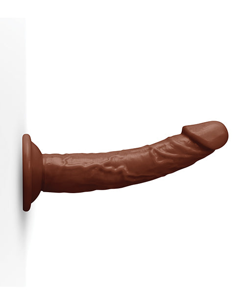 Together 6.75" Realistic Dildo - Dark