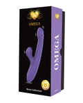 Noire Collection Omega Multi-Function Warming Head Rabbit Vibe - Purple