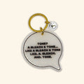 Bleach and Tone (Tana) - Funny Motel Keychain