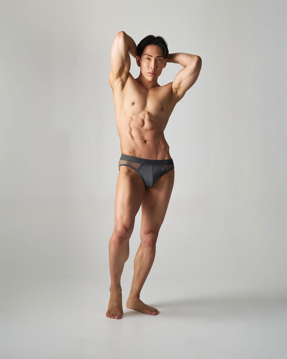 TEAMM8 Edge Net Brief Gunmetal
