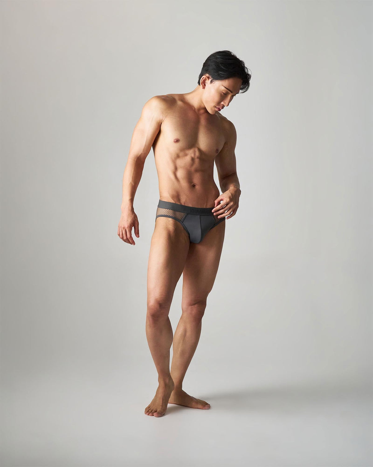 TEAMM8 Edge Net Brief Gunmetal