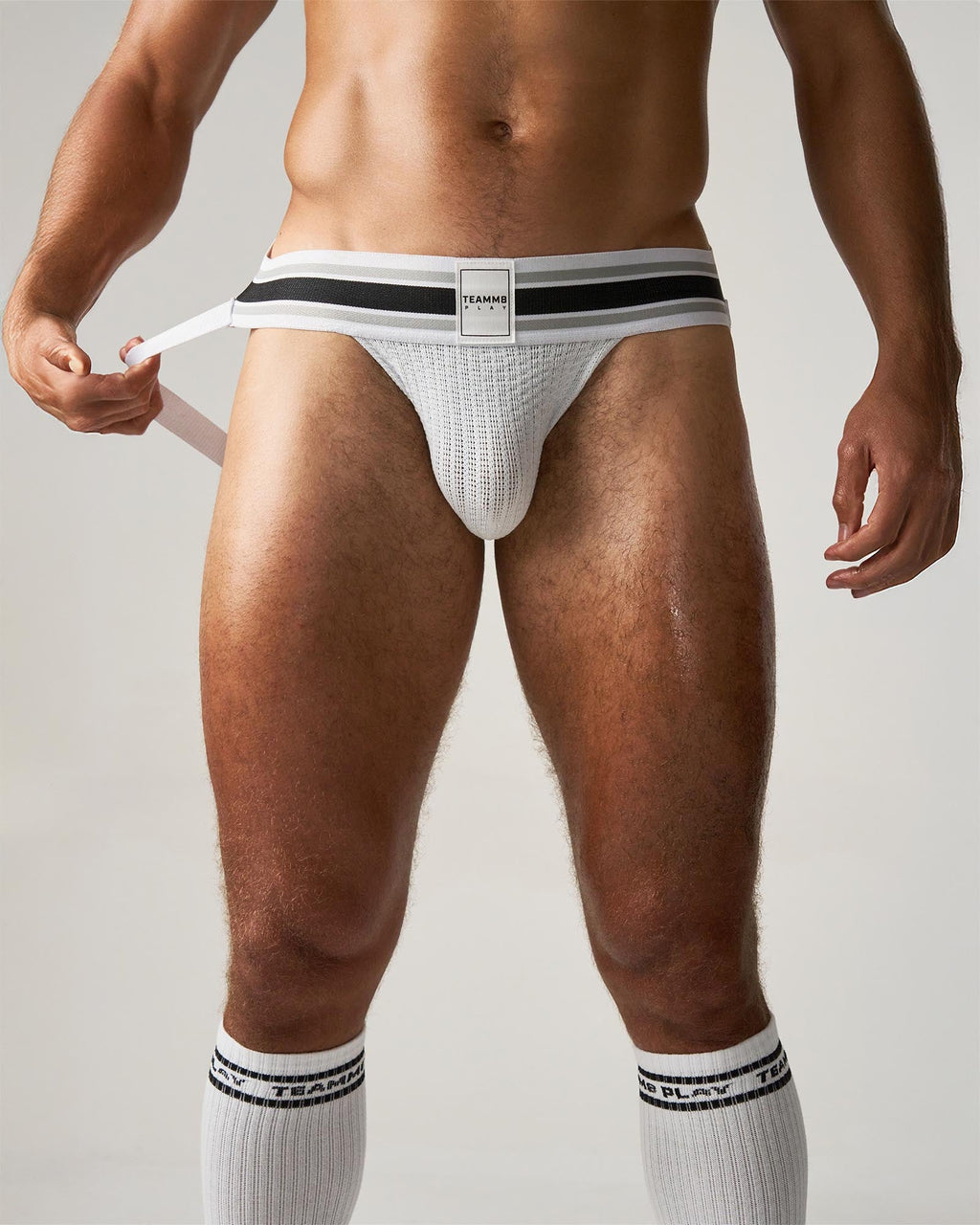 TEAMM8 Locker Room Jockstrap - Chalk