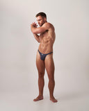 Teamm8 Statement Micro Swim Thong - Gunmetal