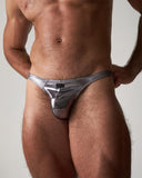 TEAMM8 Chrome Micro Thong Mercury