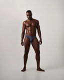 Teamm8 Statement Swim Brief - Gunmetal