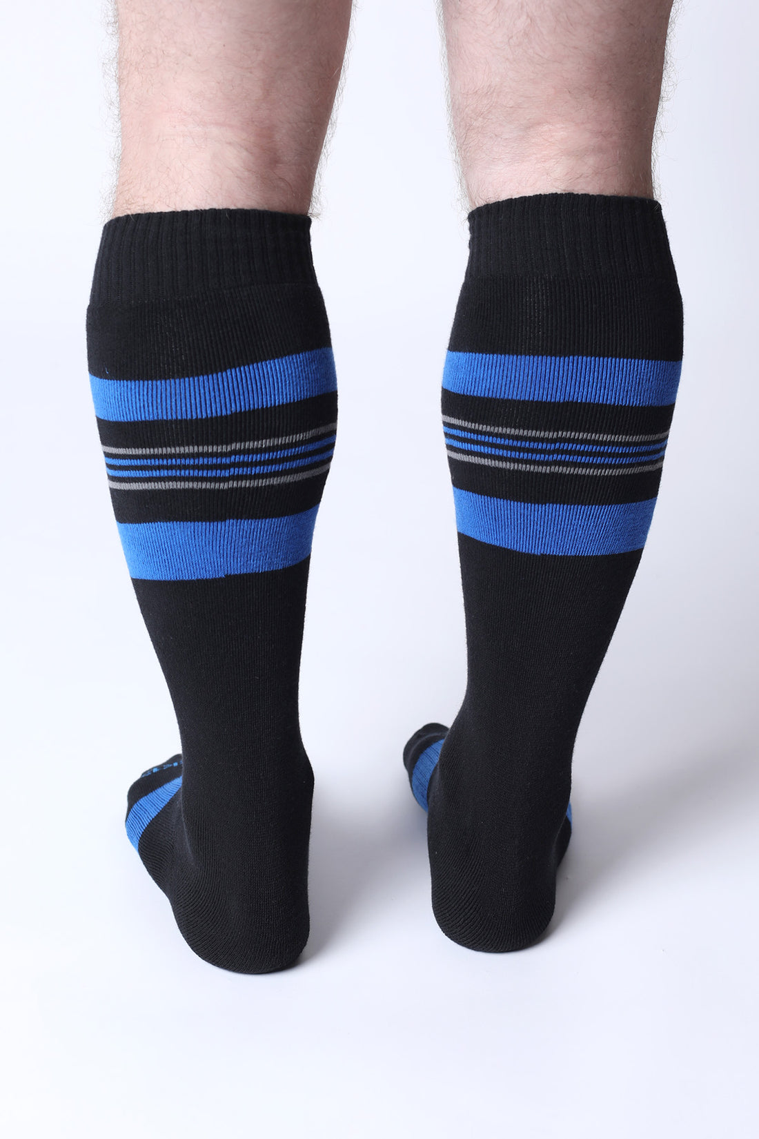 CELLBLOCK 13 Tight End Knee High Shadow Socks - Blue